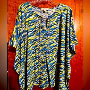 Michael Kors flutter sleeve top